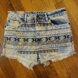 AQ American Quality Denim High Rise Short